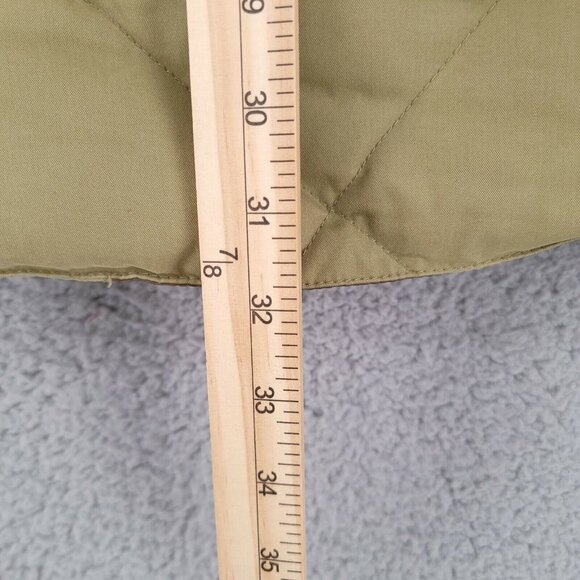 Eddie Bauer Goose Down Jacket Faux Fur Hood/Face 650 Fill Power Geddes Parka L - Picture 12 of 12